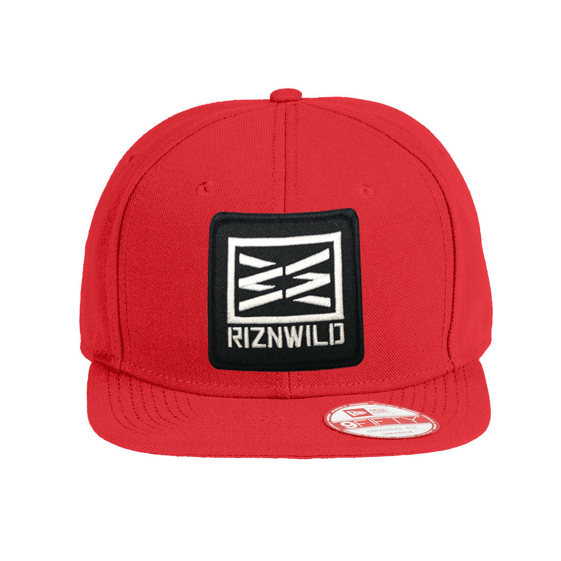 BASIC NEW ERA FLAT BILL SNAPBACK HAT IN RED
