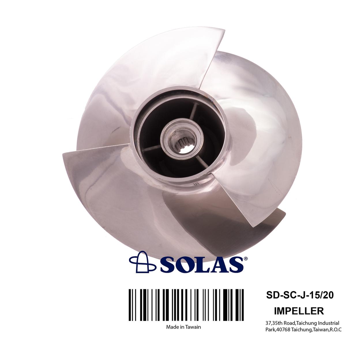 Solas IJK Impeller for Sea-Doo SD-SC-J (15/20)