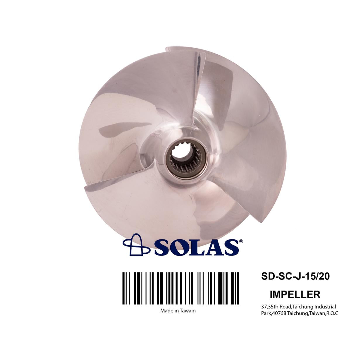 Solas IJK Impeller for Sea-Doo SD-SC-J (15/20)