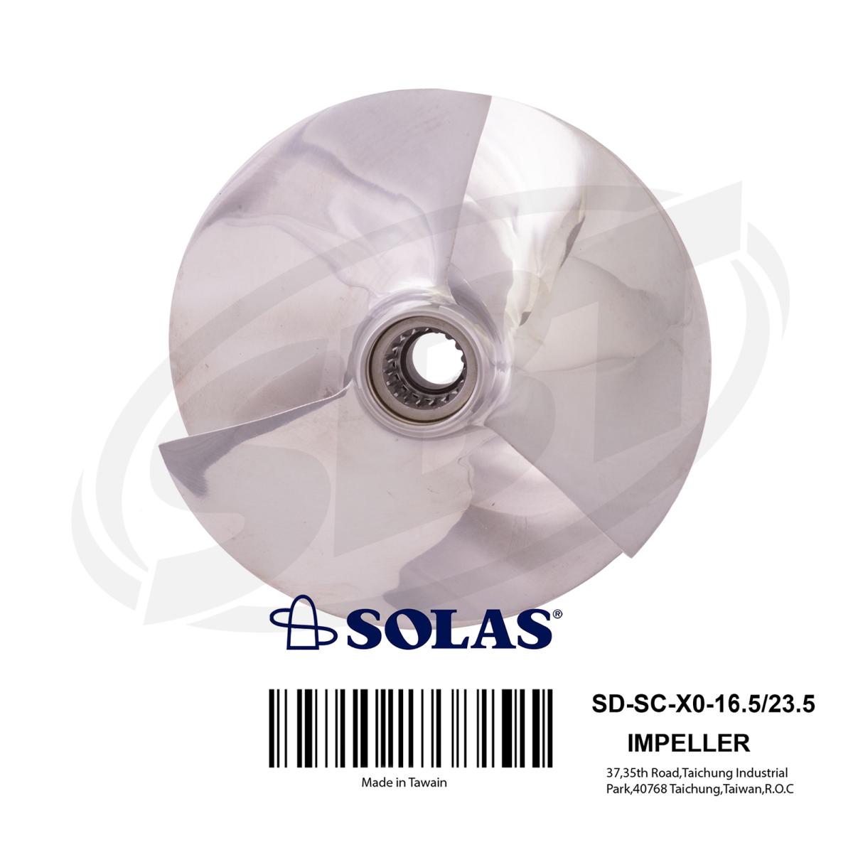 Solas Super Camber SD-SC-X0(16.5-23.5) for Sea-Doo