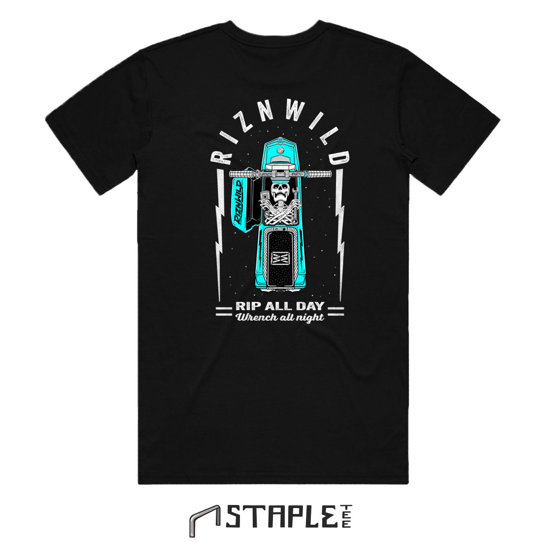 RIP MENS STAPLE TEE IN BLACK