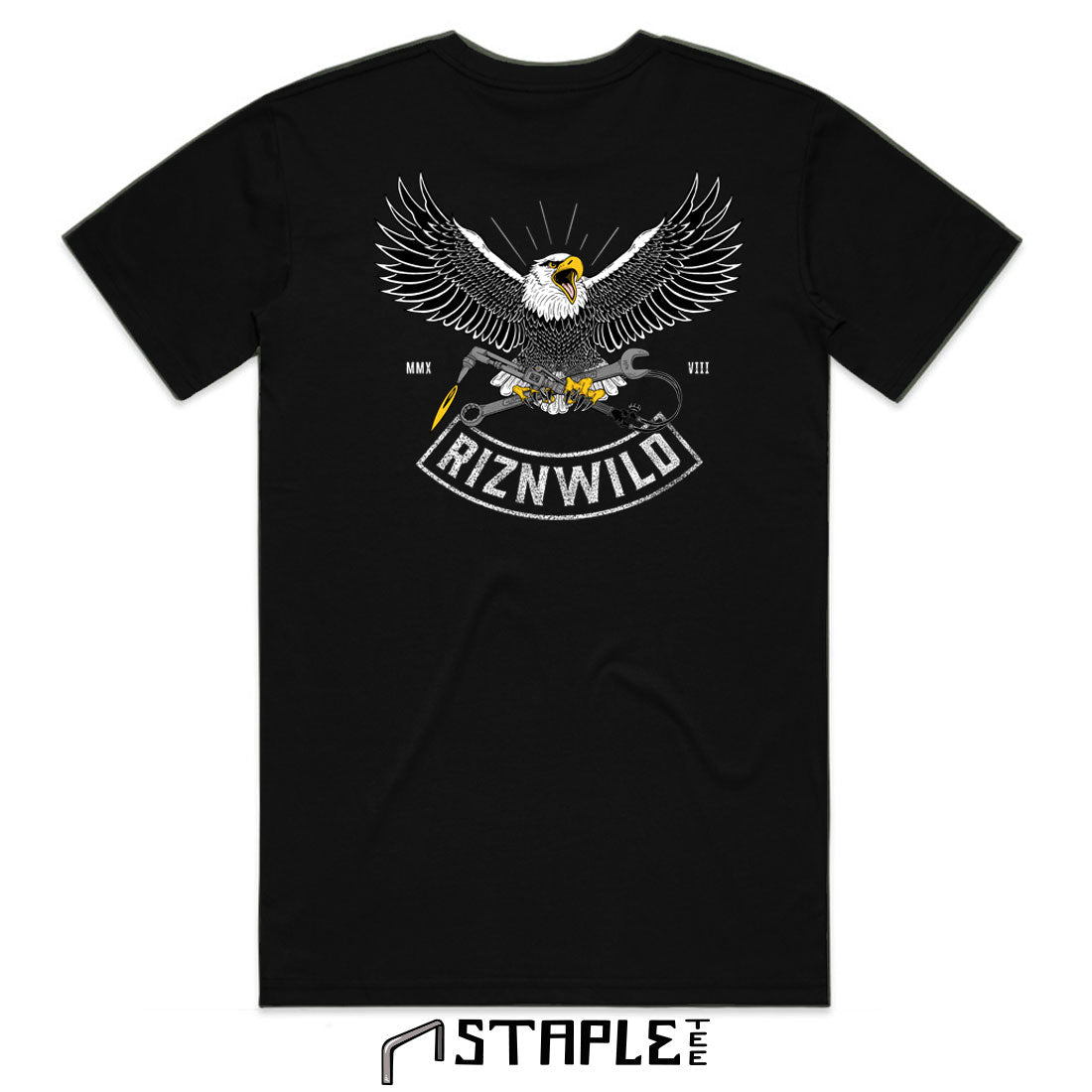 SCOUT MENS STAPLE TEE IN BLACK