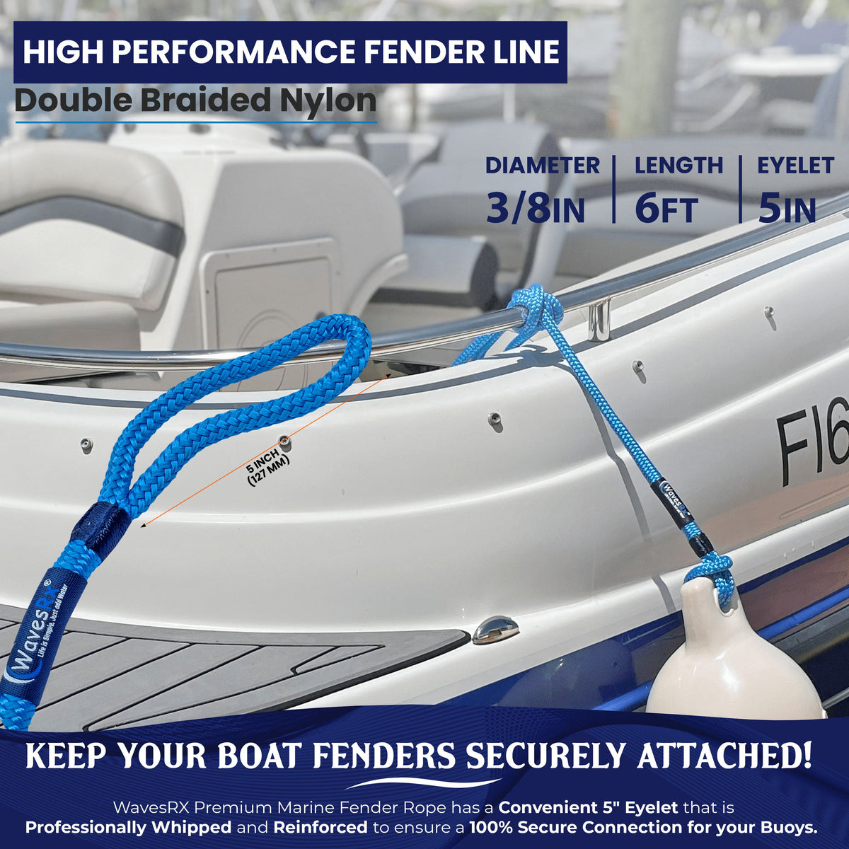 3/8” X 6’ PREMIUM FENDER LINE