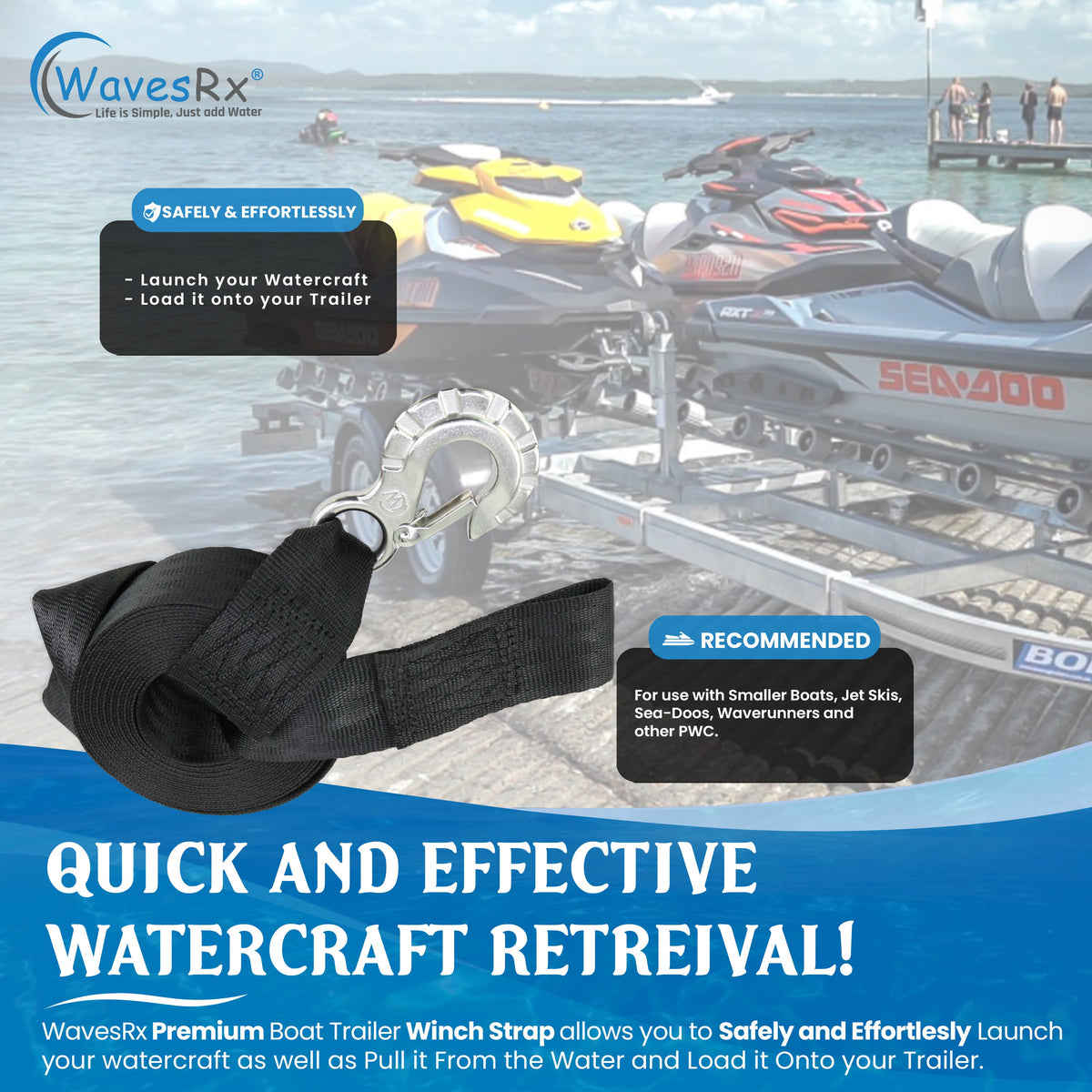 PWC TRAILER WINCH STRAP