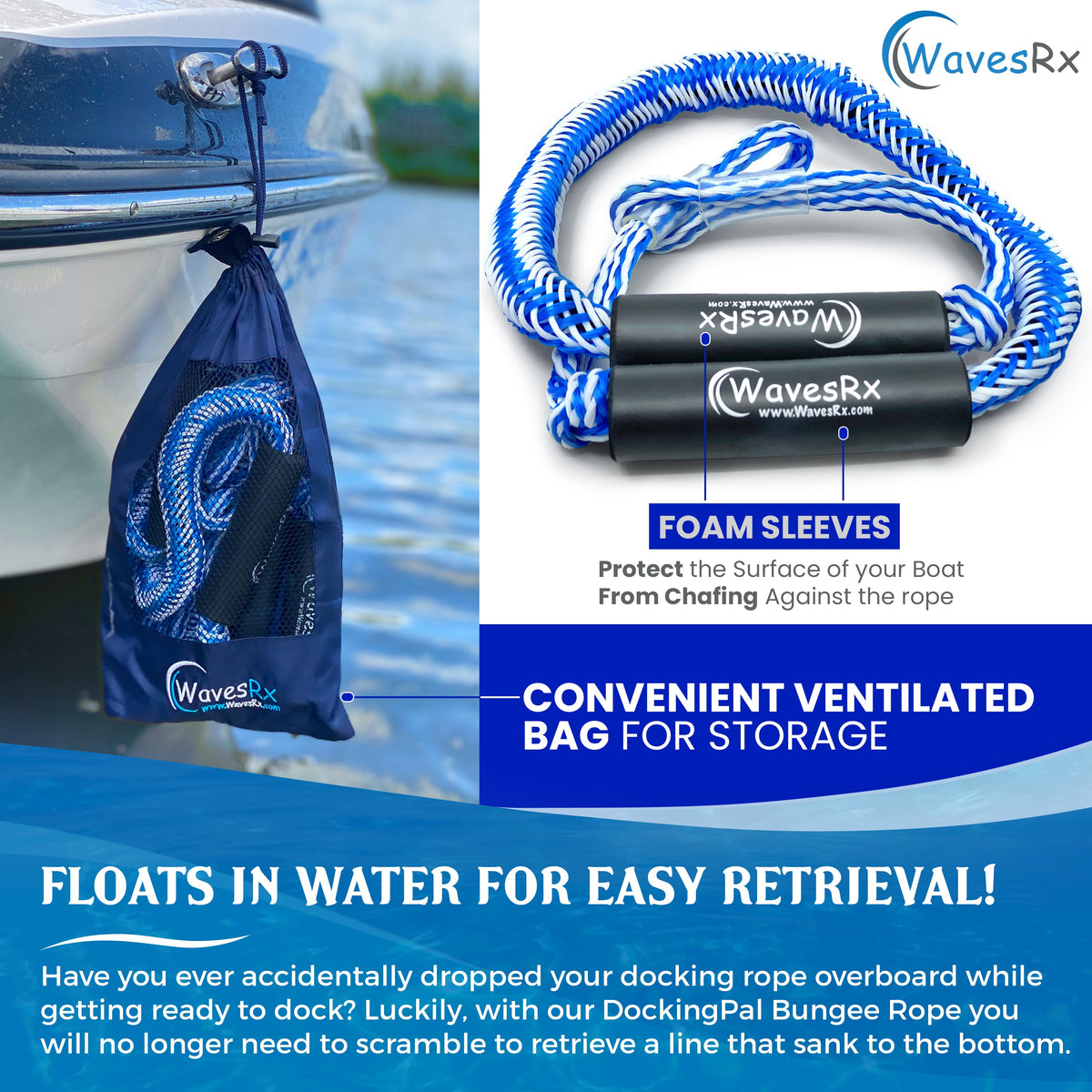 4&#39;-6&#39; DOCKINGPAL BUNGEE