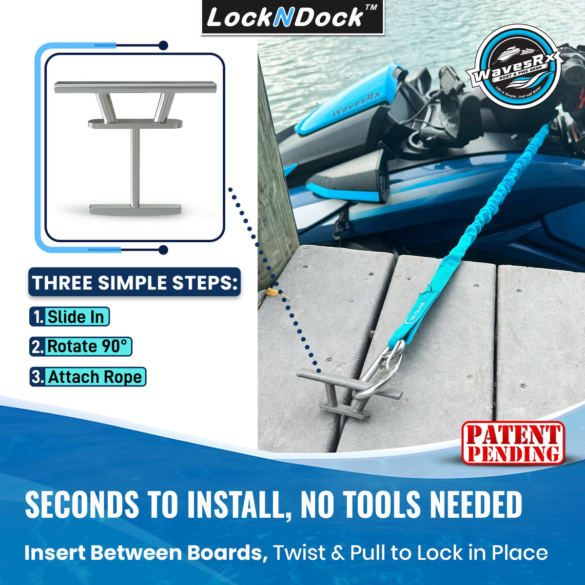 LOCKNDOCK™ CLEAT