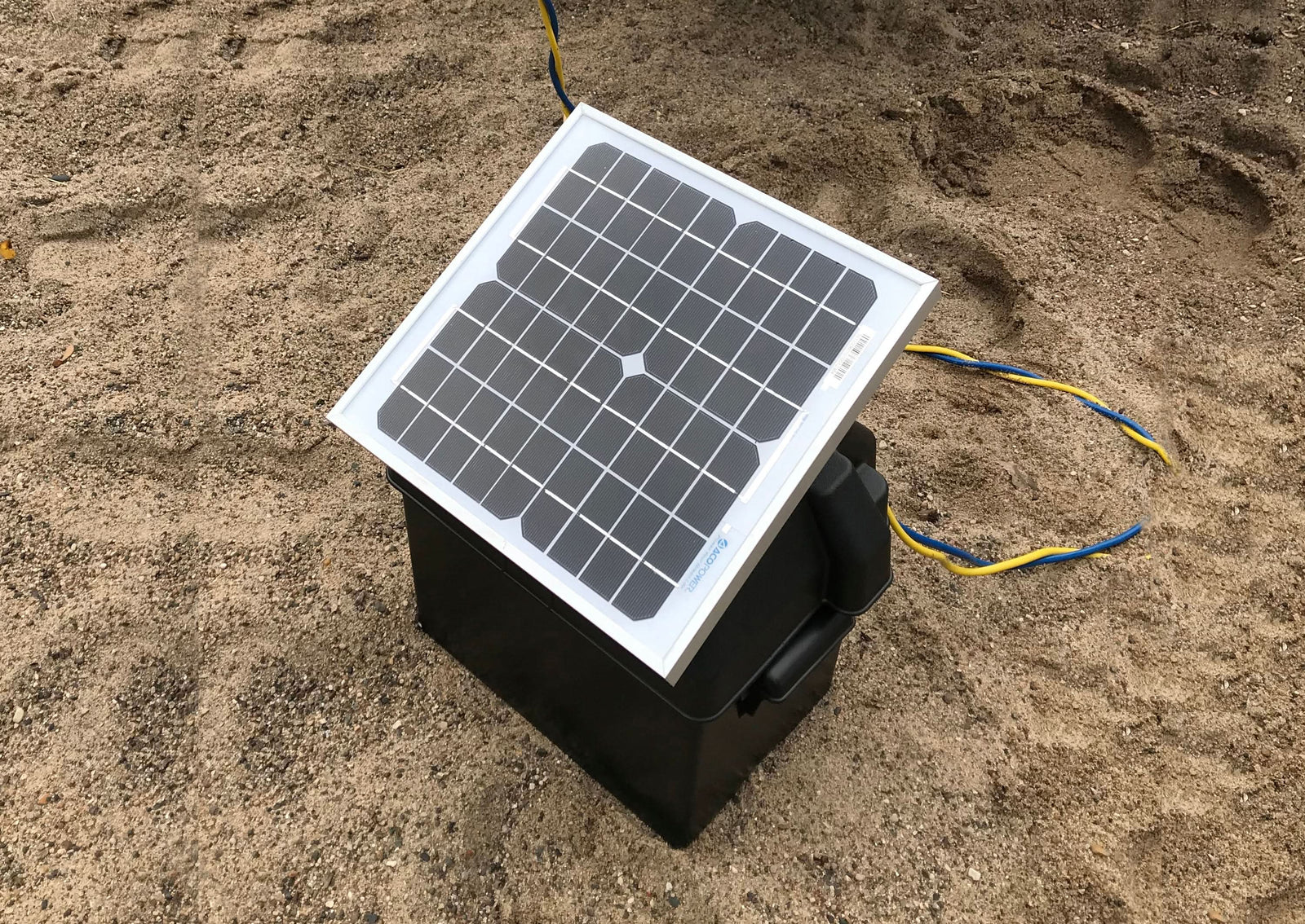 Solar Charging Battery Box for Winch