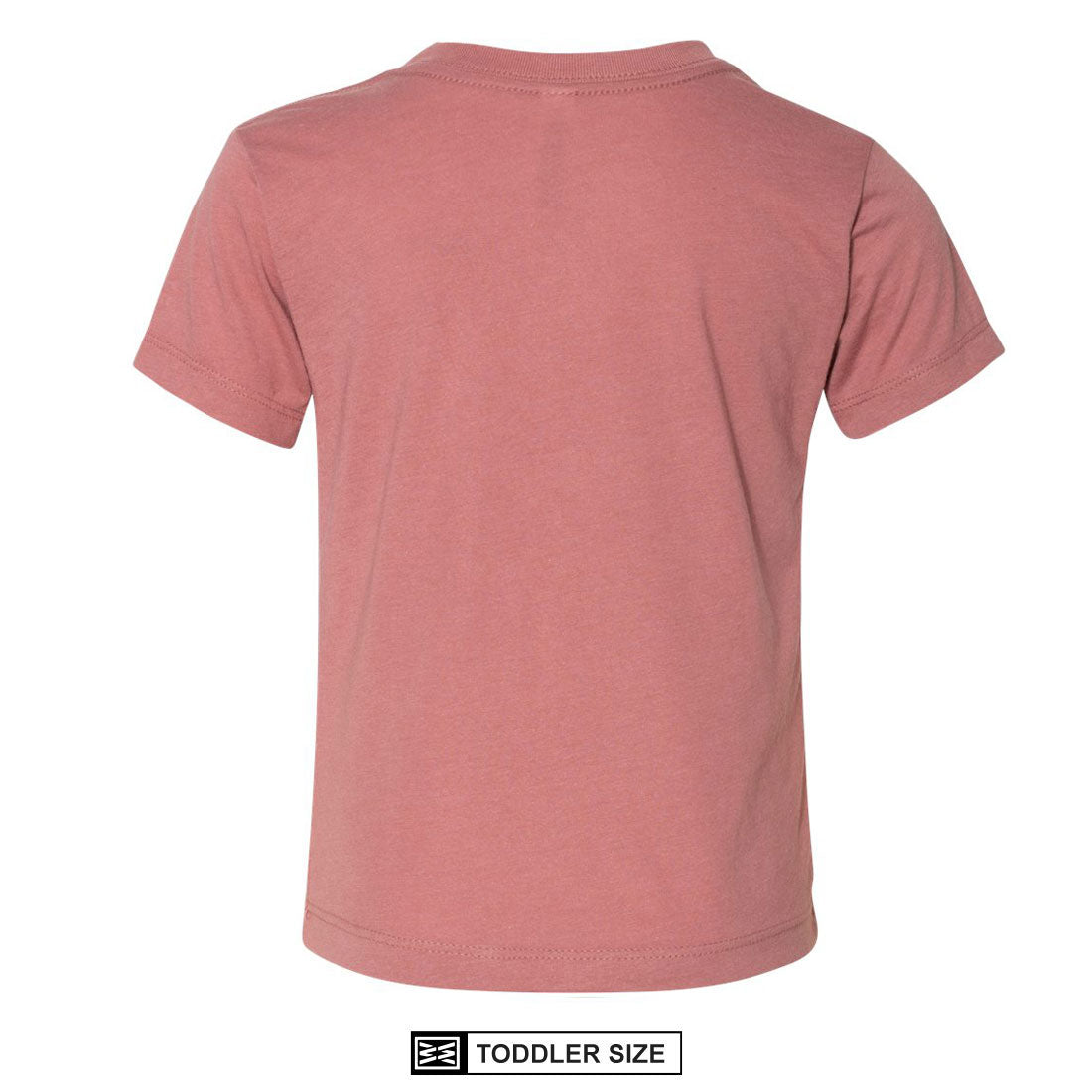 HEX TODDLER TEE IN MAUVE TRI BLEND