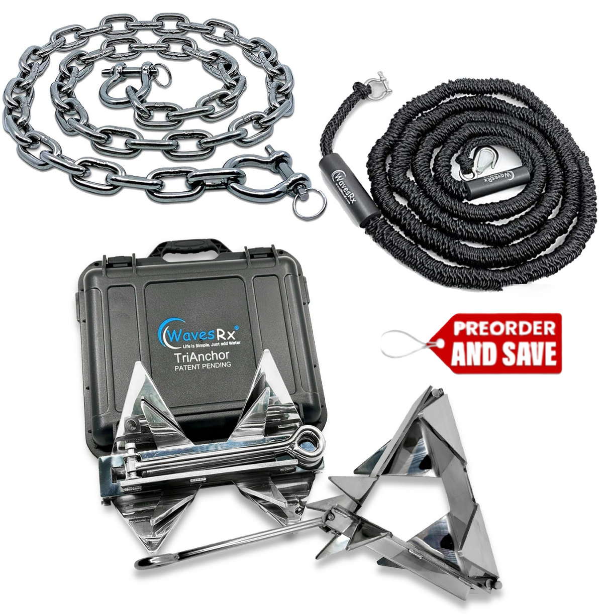 12LB FOLDING TRIANCHOR