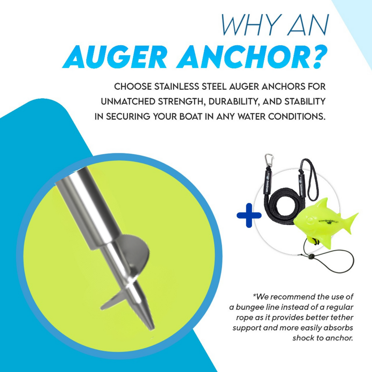 NEW for 2025 Ultimate XL 3.0  – Heavy-Duty Anchor for Boats, Pontoons, Tritoons