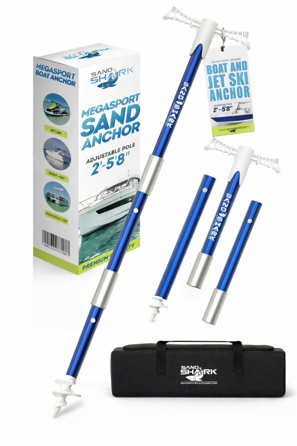 Mega Sport Anchor – Heavy-Duty Anchor for Boats &amp; Pontoons