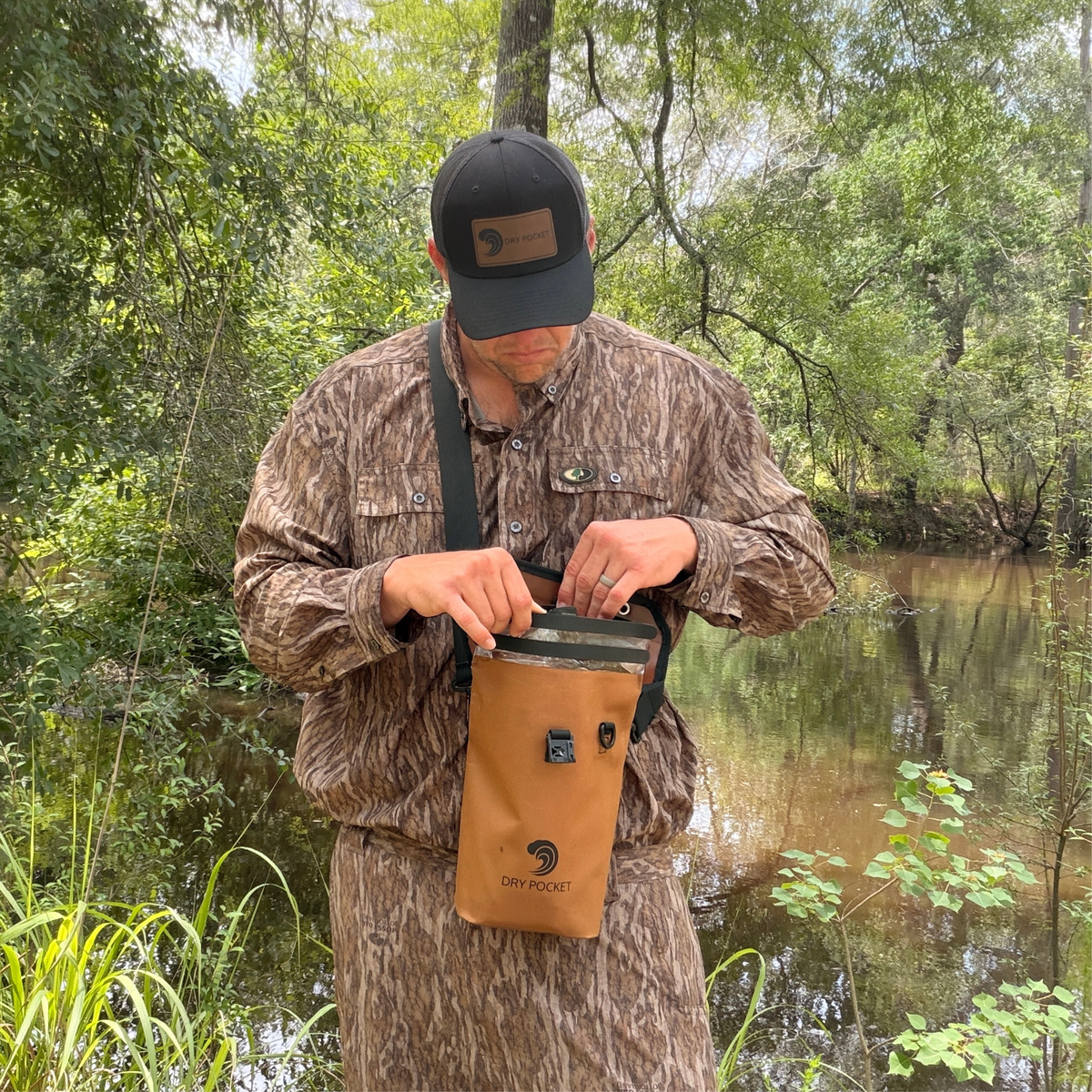 PRE ORDER - Waterproof Floating Shell Bag / Boating Bag - Coyote Brown (Arriving in August)