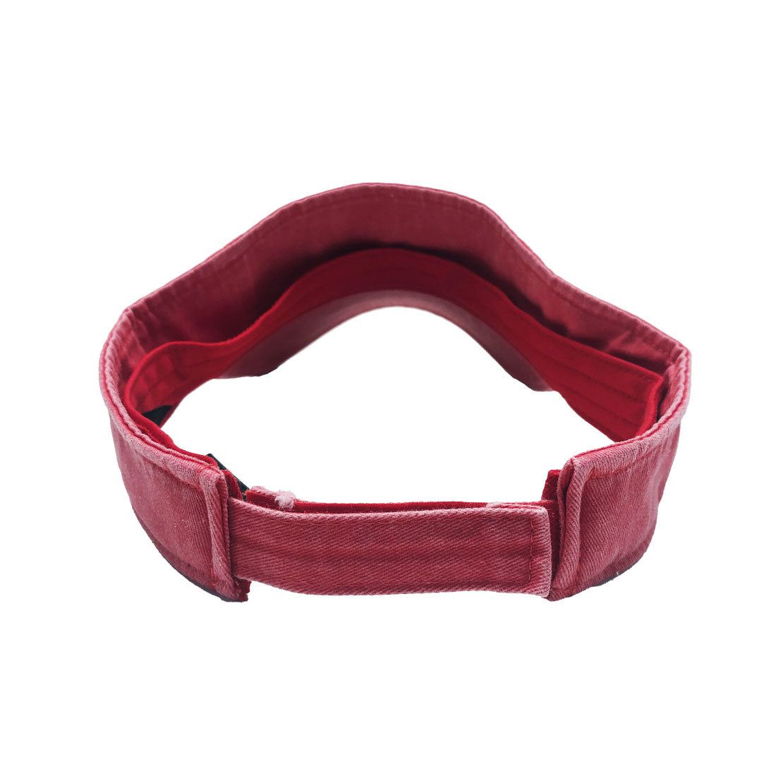 ELECTRIC PIGMENT-DYED VISOR IN RED