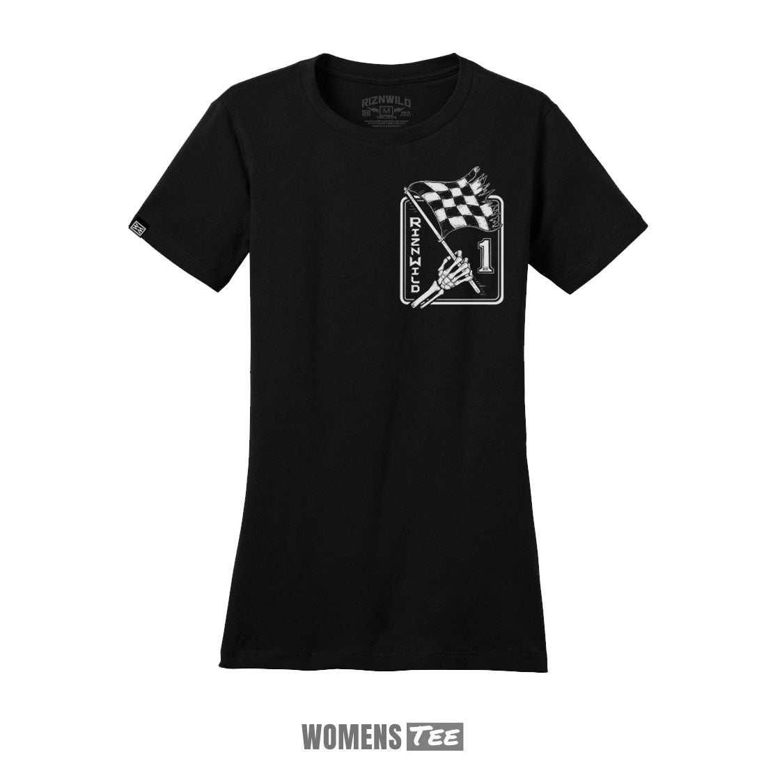 DEATH RACE WOMEN&#39;S SHORT SLEEVE TEE IN BLACK