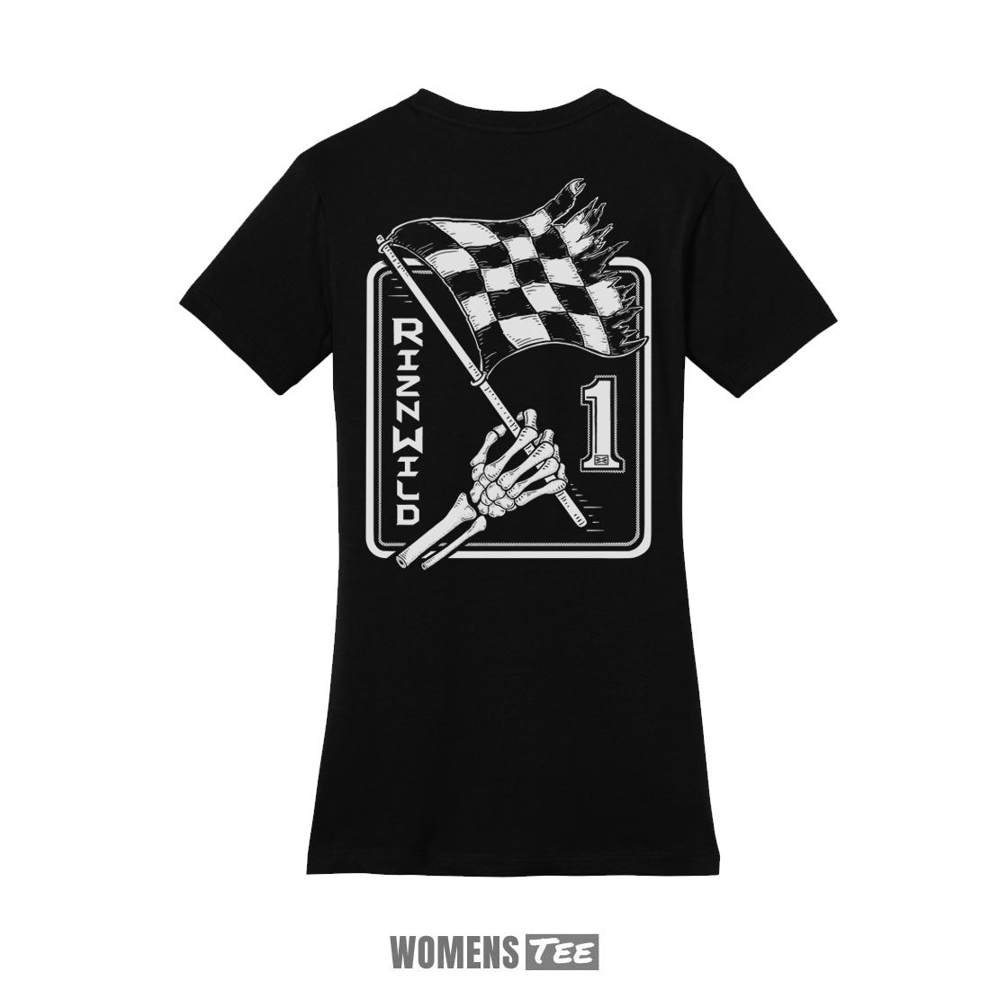 DEATH RACE WOMEN&#39;S SHORT SLEEVE TEE IN BLACK