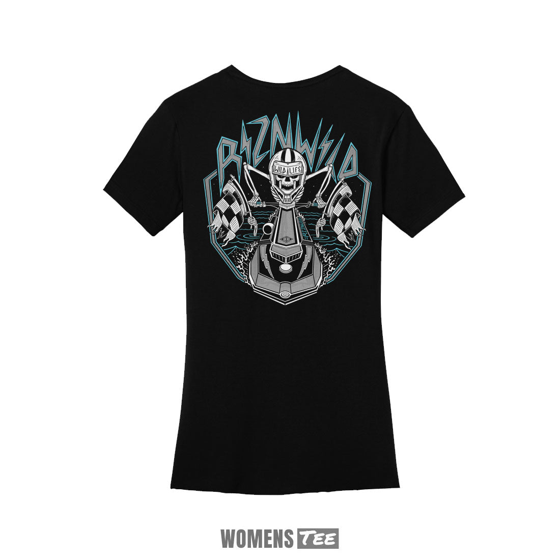 DEAD SET WOMEN&#39;S SHORT SLEEVE TEE IN BLACK