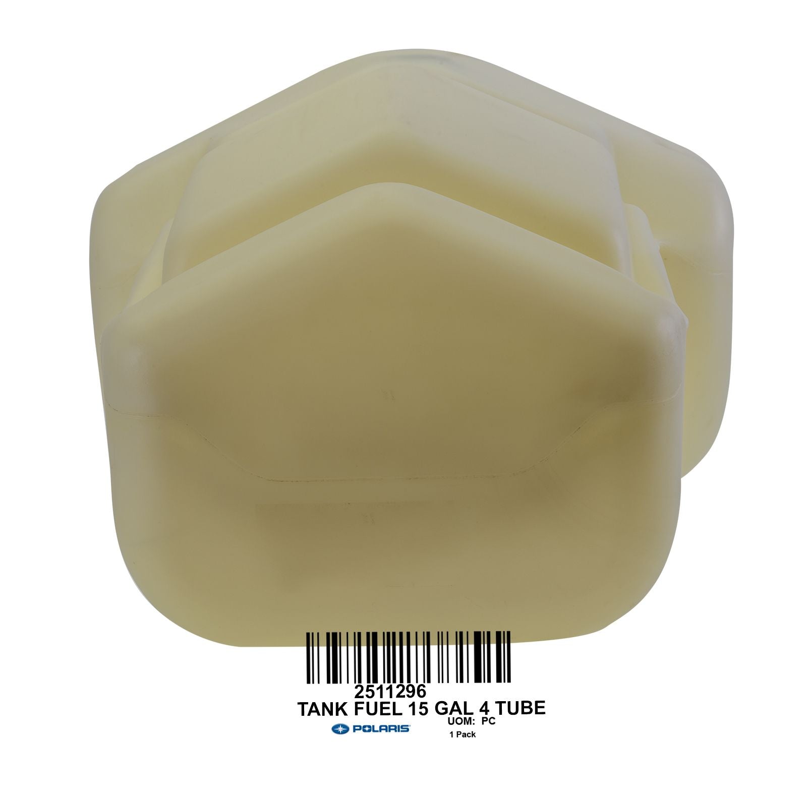 TANK FUEL 15 GAL 4 TUBE