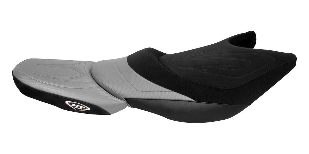 Hydro-Turf Premier Seat Cover for Kawasaki Ultra 310 R/ 310X SE (Black/Silver)