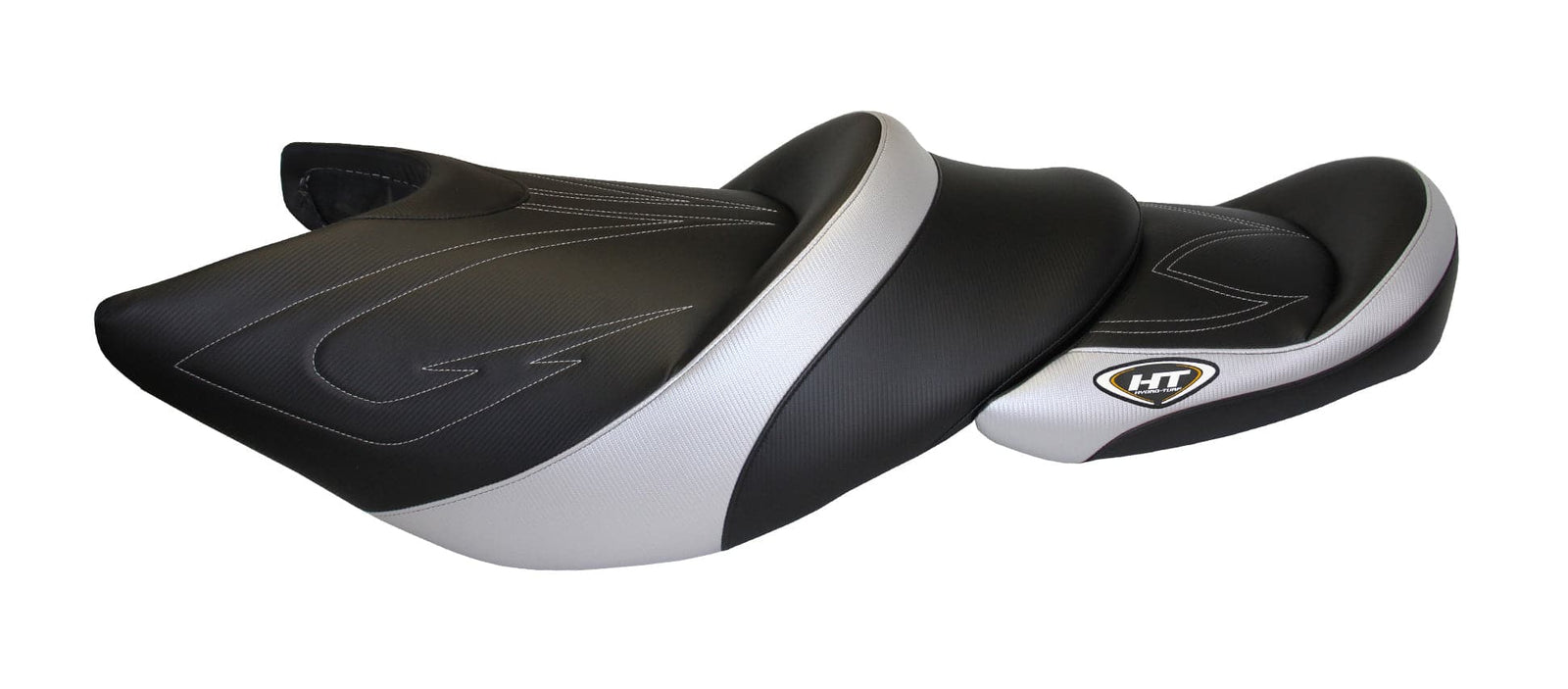 Hydro-Turf Seat Cover for Kawasaki Ultra 250LX/260LX/300LX/310LX (Black/Silver)