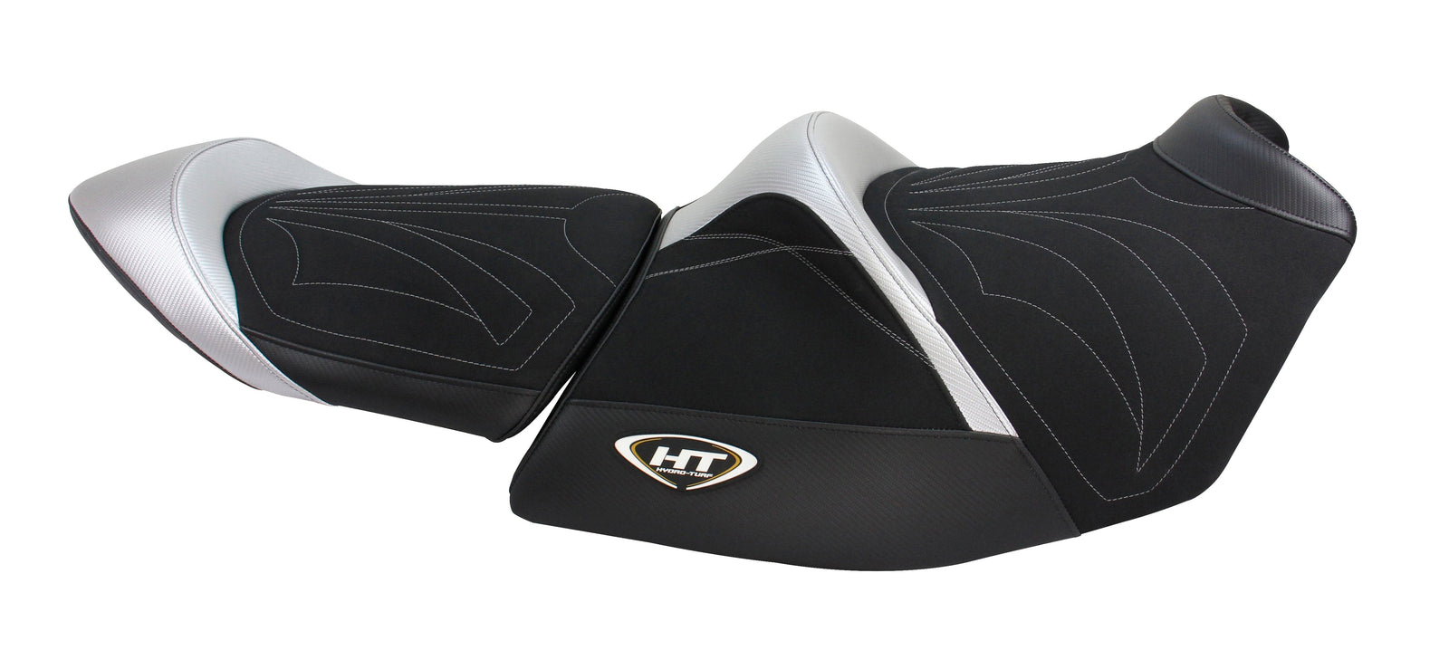 Hydro-Turf Seat Cover for Sea-Doo RXT/RXT-X 300/325 & Wake Pro 18-25 (Blk/Sil)