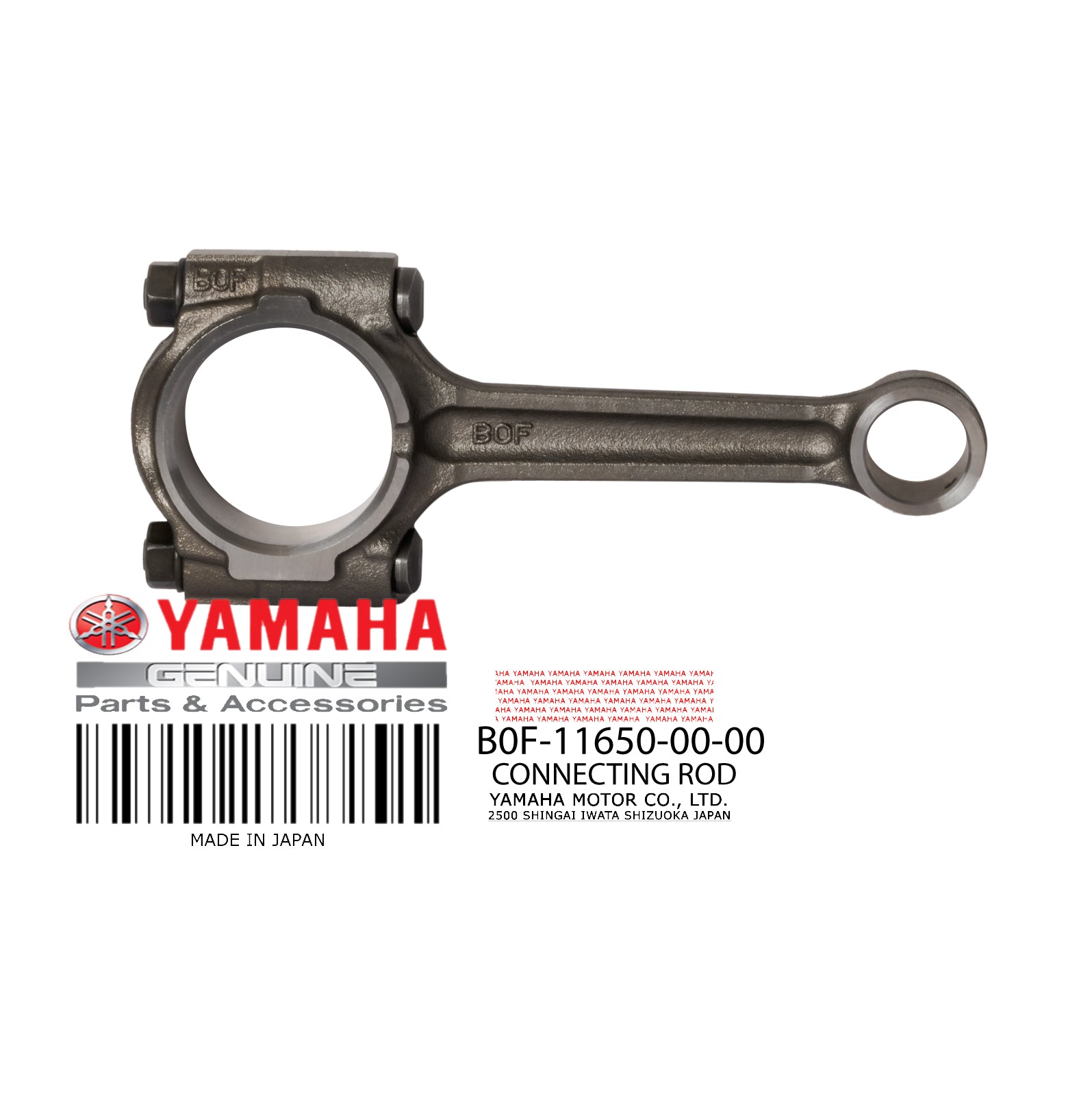 B0F-11650-00-00 CONNECTING ROD ASSY