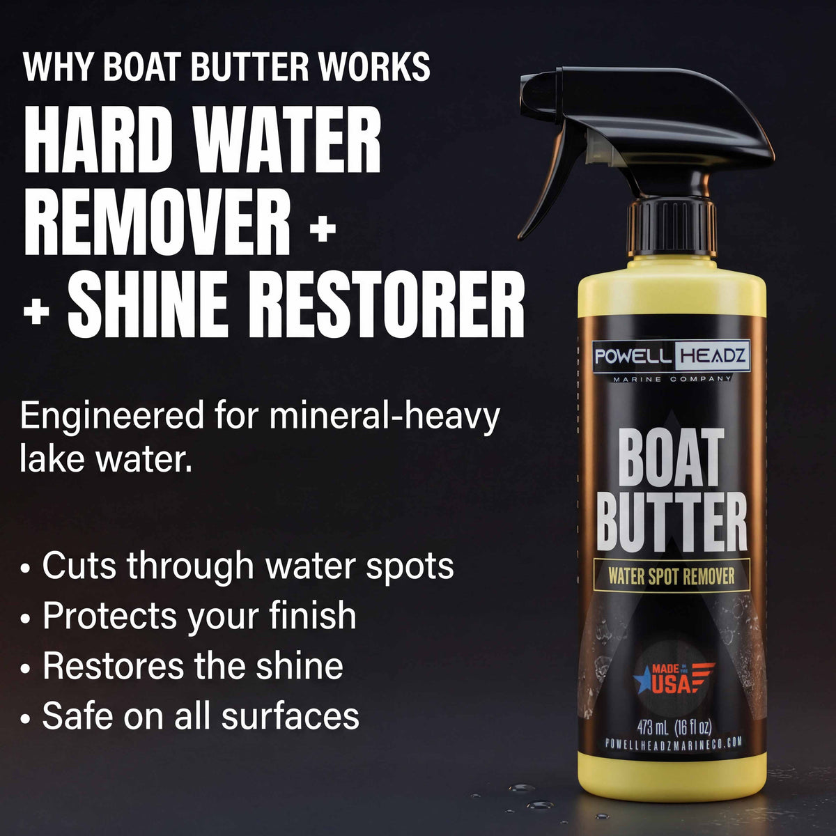Boat Butter Water Spot Remover 16oz