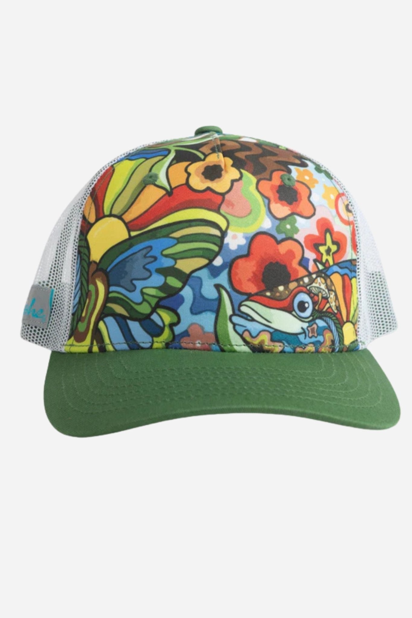 Boho Bass Abstract Trucker Hat