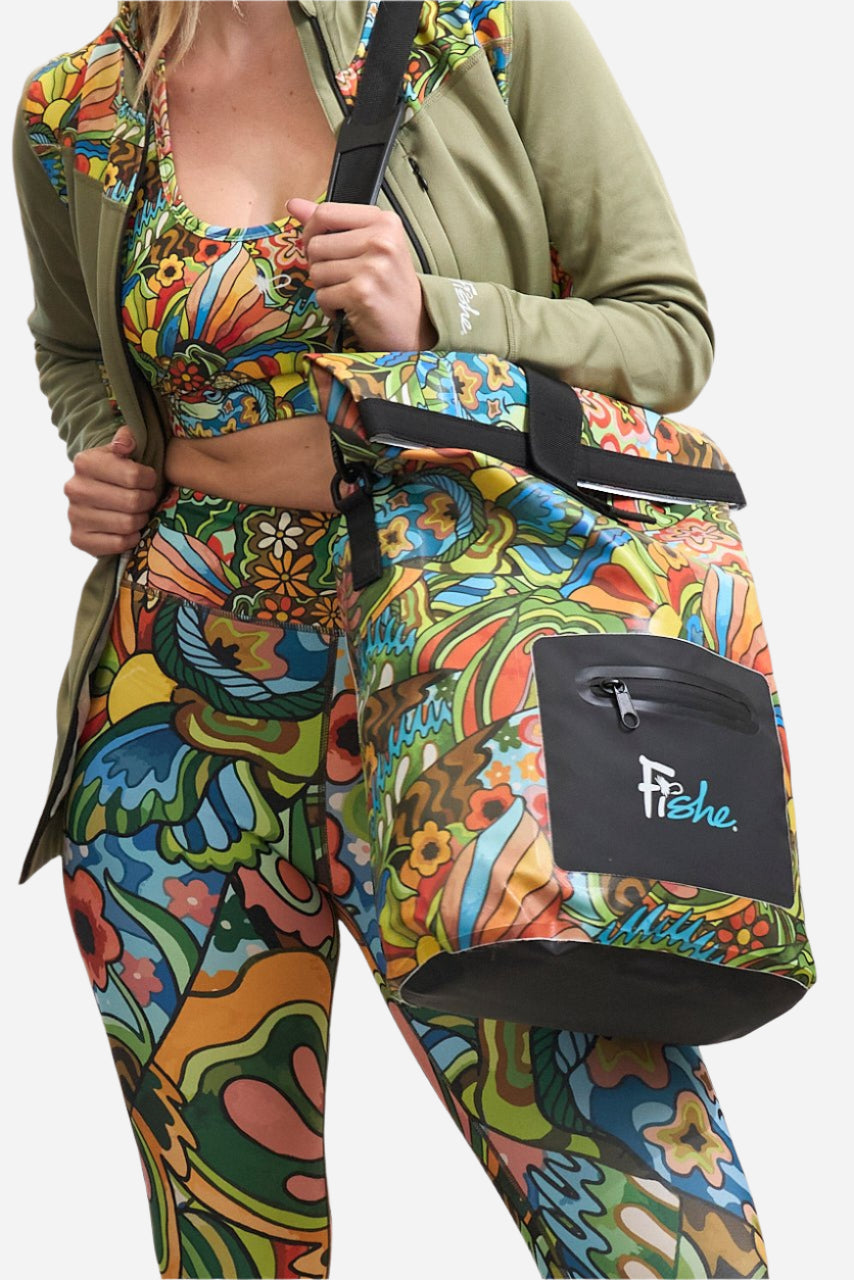 Boho Bass Roll Tote Dry Bag