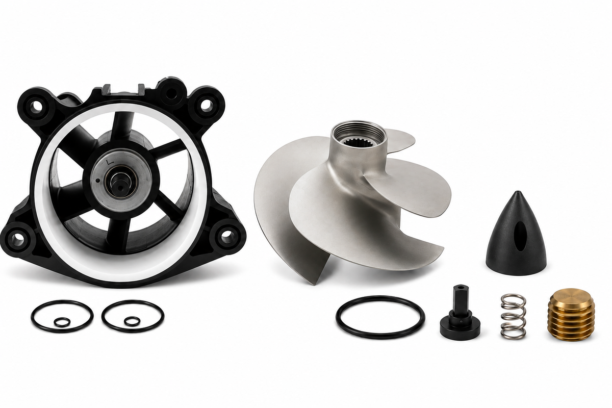 SBT Jet Pump Housing &amp; Impeller Kit for Sea-Doo GTI 2001