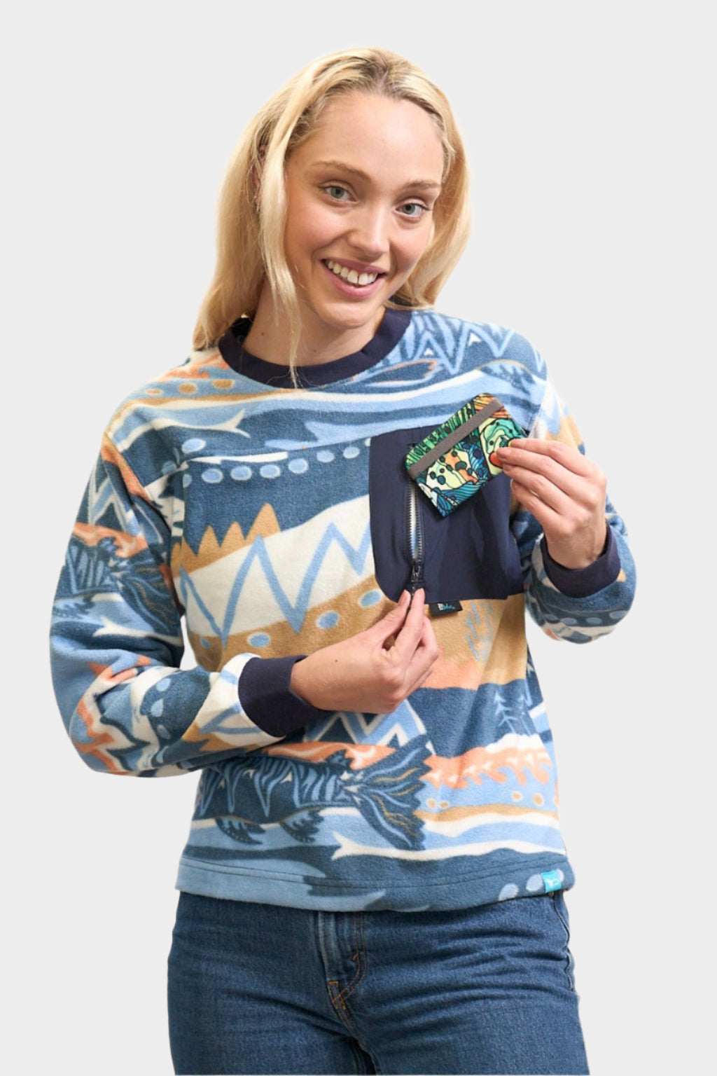 Chummy Fleece Crew Neck