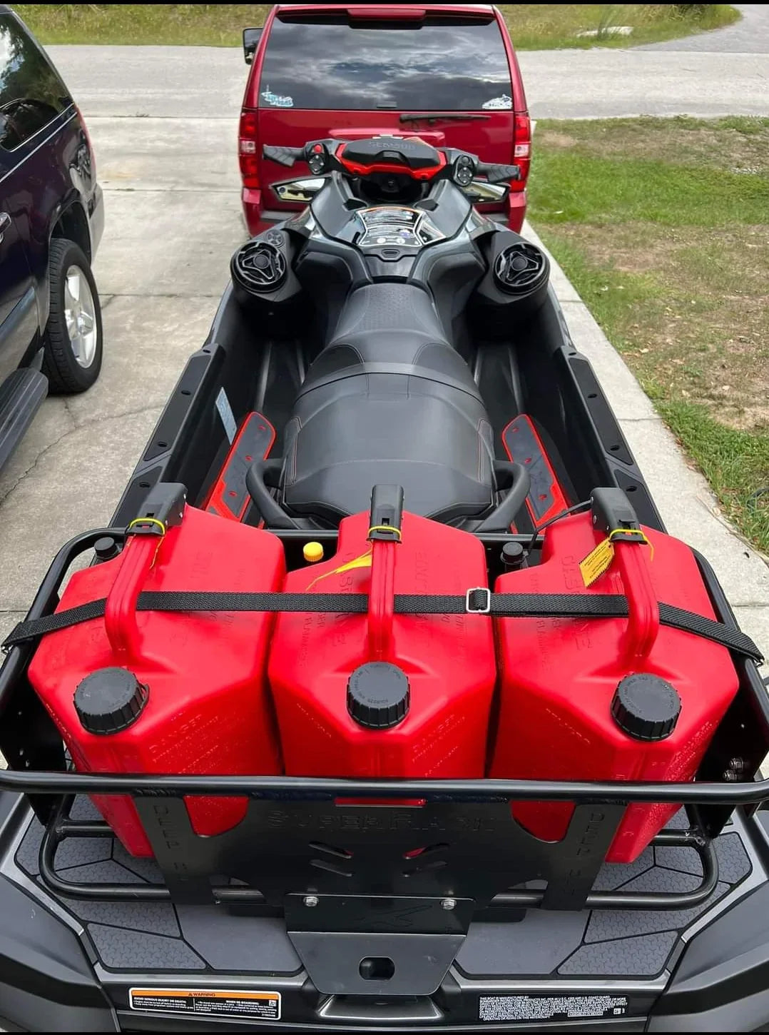 Low Profile Deep Blue with LINQ system PLUS Reinforcement Base and Back Support for Sea-Doo RXT-X AND GTX MODELS ONLY with LINQ system 2018 -2025