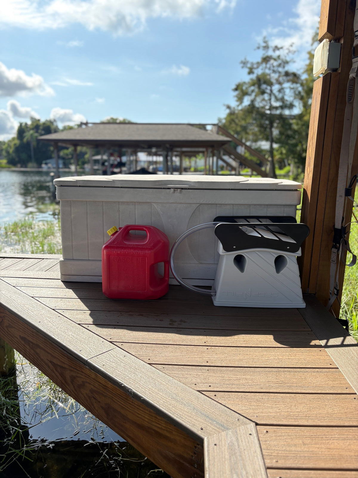 Drop N Fill Fuel transfer system