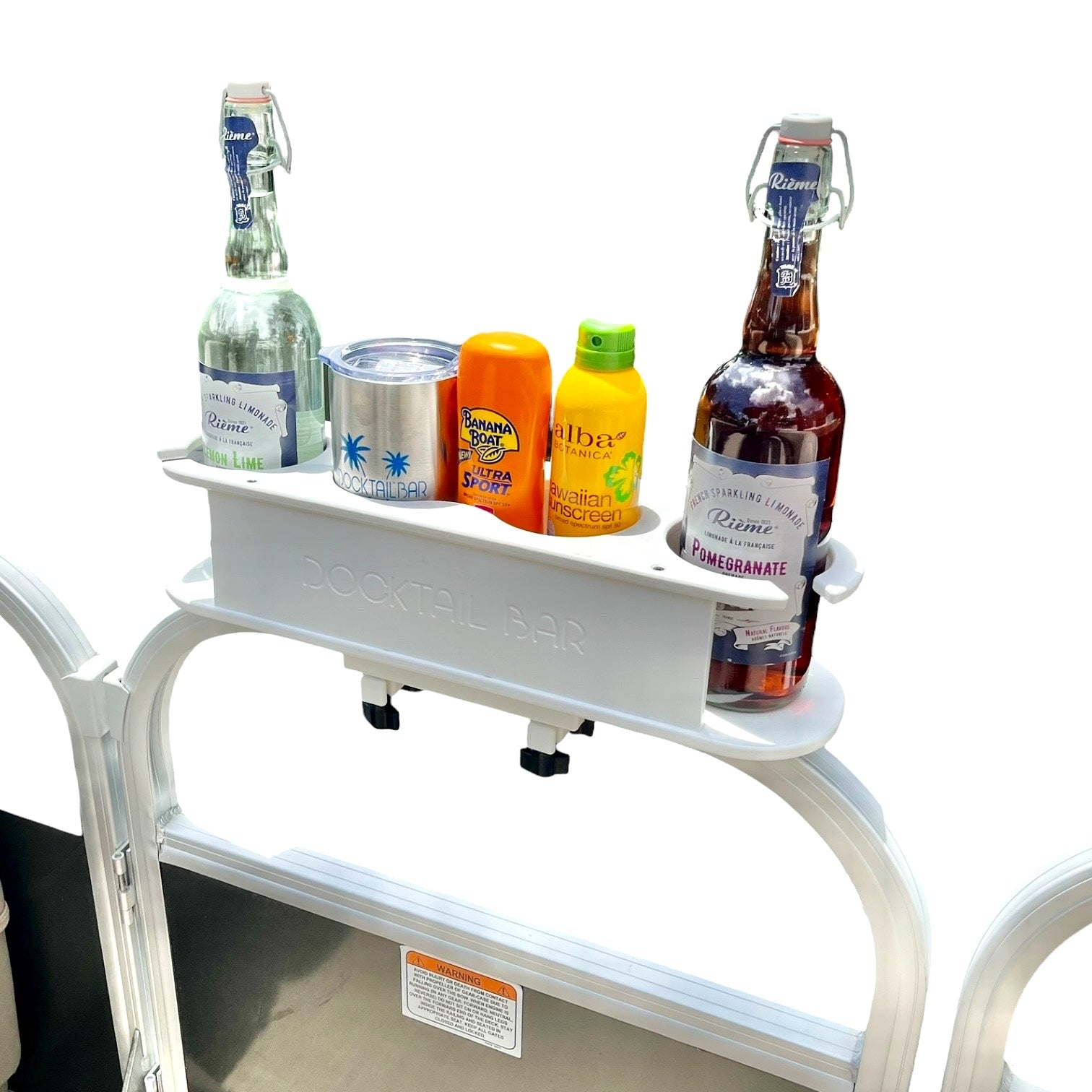 Docktail Bar Pontoon Boat Cup Holder Caddy - Choose Your Color