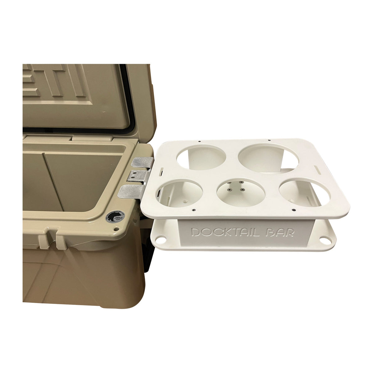 Docktail Bar Yeti Tundra Cooler Cup Holders and Table System