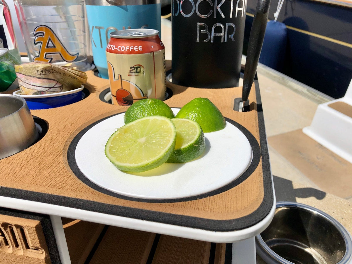 Docktail Boat Table Caddy with 2 SeaSucker Vacuum Mounts - Choose Your Color