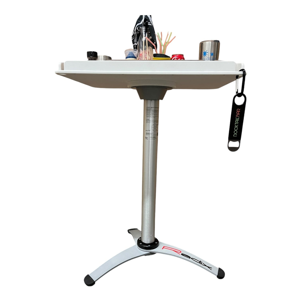 Docktail Boondocking Table - For Camping, RV's, Tailgating, Poolside, and Grill Prep