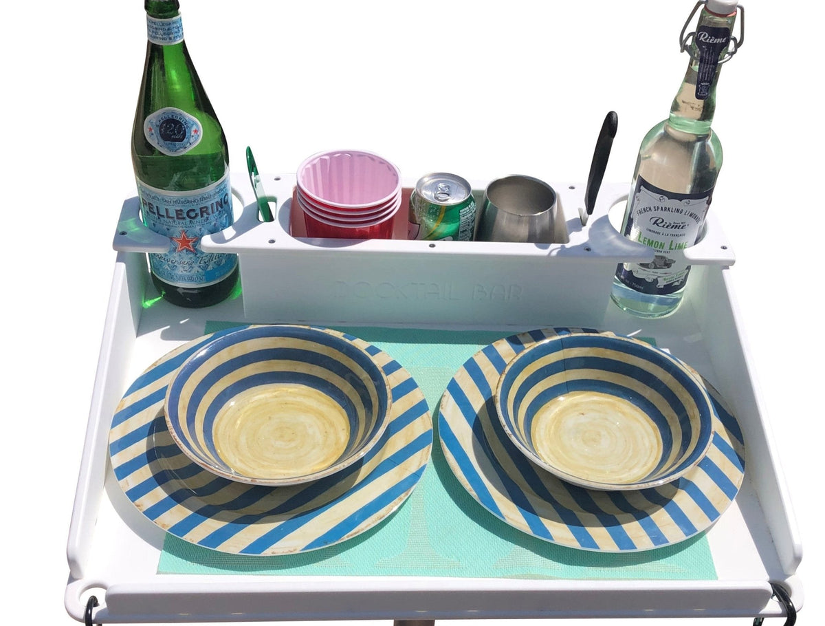 Docktail Boondocking Table - For Camping, RV's, Tailgating, Poolside, and Grill Prep