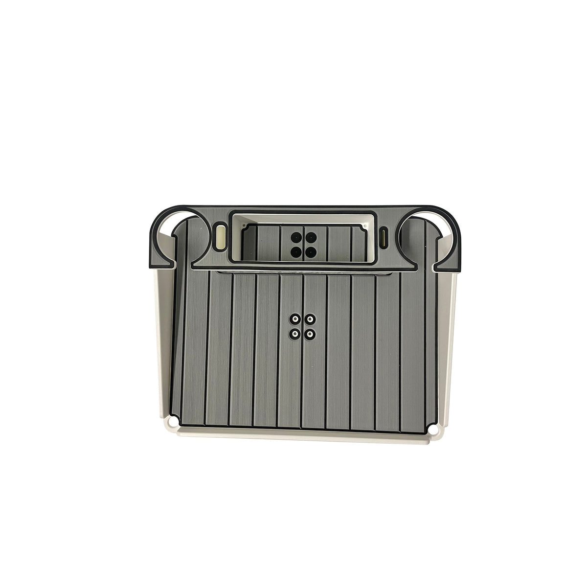 Docktail Utility Boat Table with Pedestal Table Attachment Options