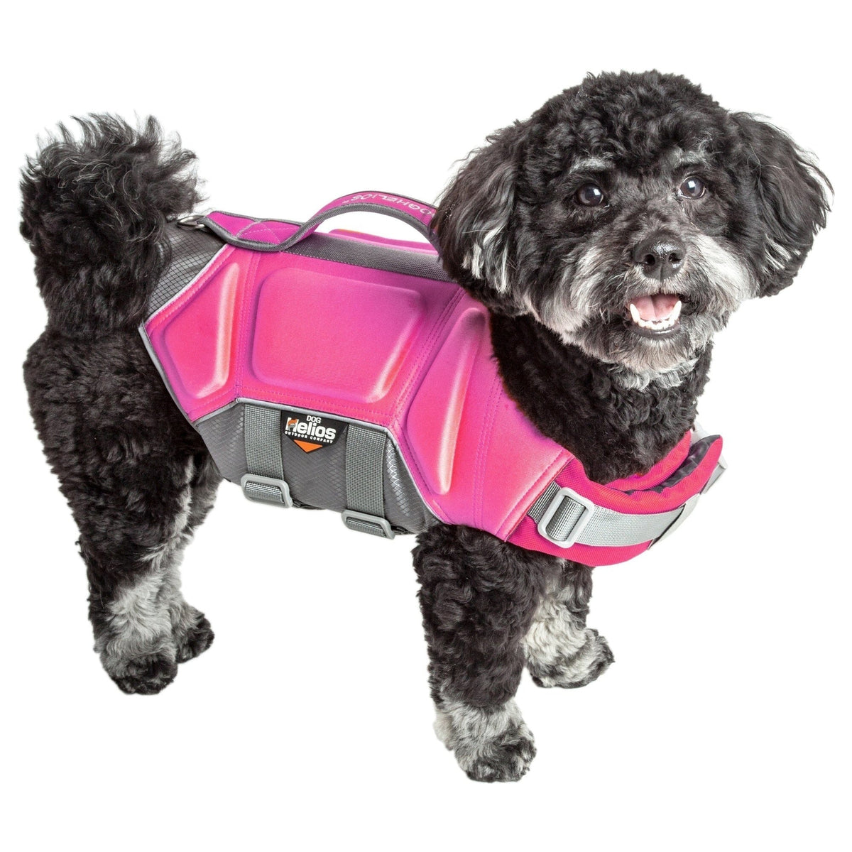 Dog Helios ® 'Tidal Guard' Multi-Point Strategically-Stitched Reflective Pet Dog Life Jacket Vest