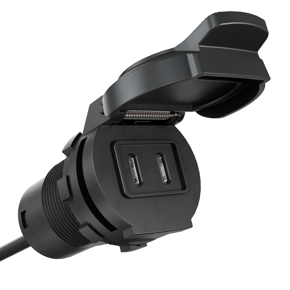 Waterproof Dual USB-C Charger