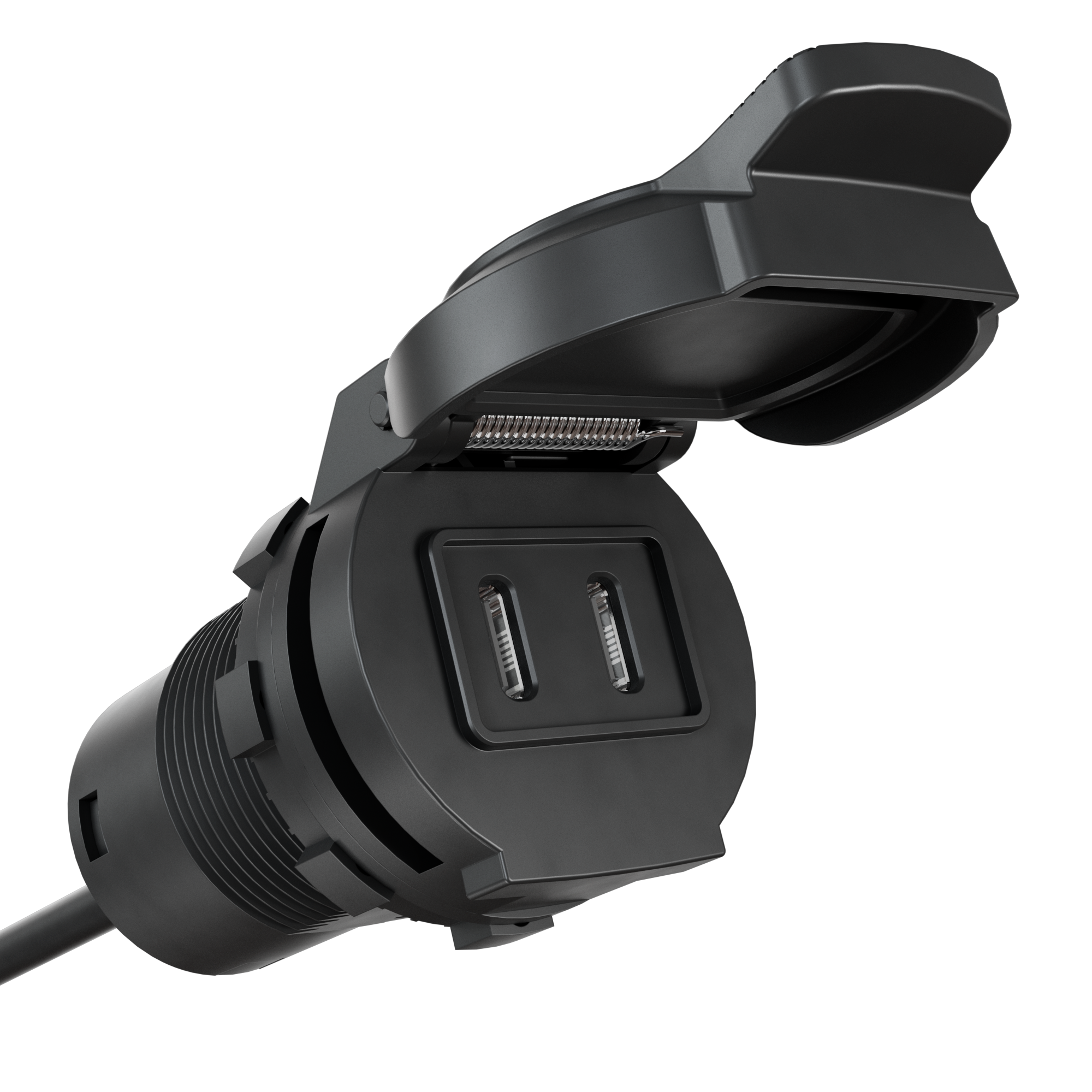 Waterproof Dual USB-C Charger