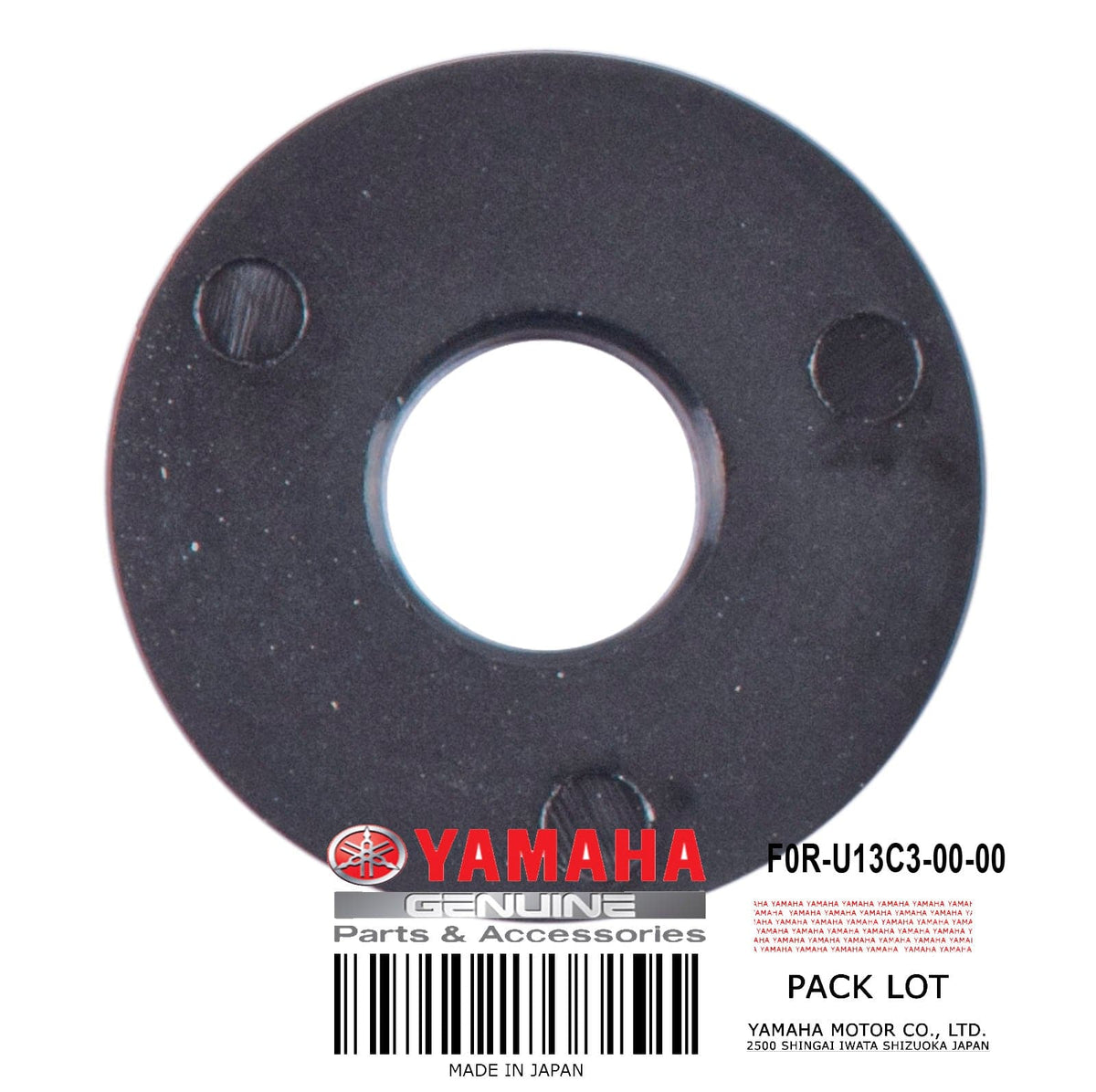 F0R-U13C3-00-00 WASHER BLACK NYLON