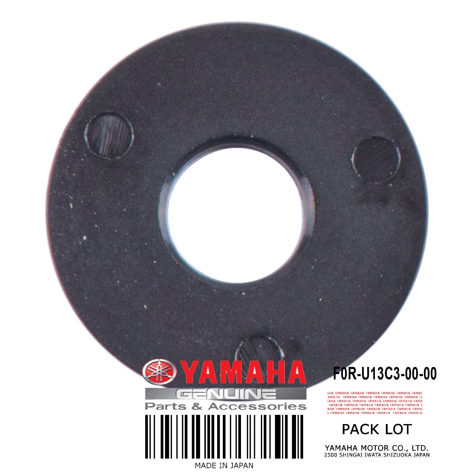 WASHER BLACK NYLON **see notes**