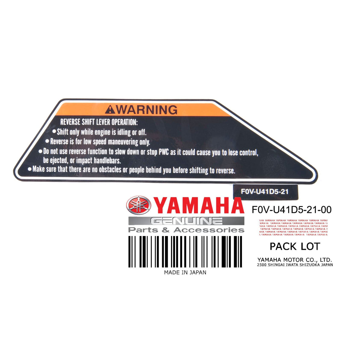 F0V-U41D5-21-00 LABEL WARNING SHI