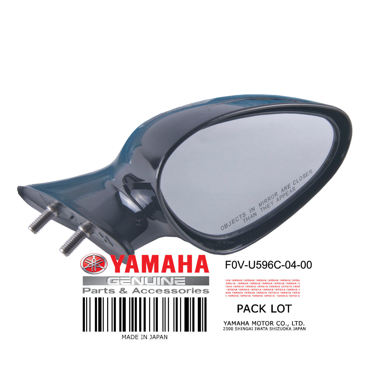 F0V-U596C-04-00 MIRROR RH BLACK