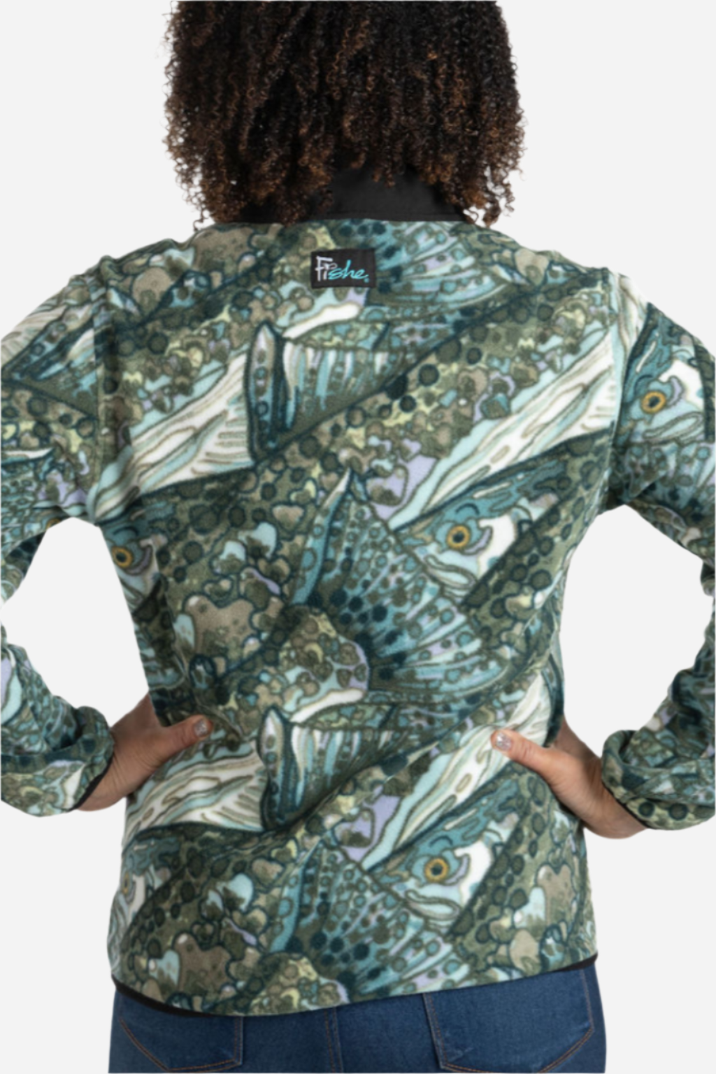 Steel My Heart Riffle Snap Fleece