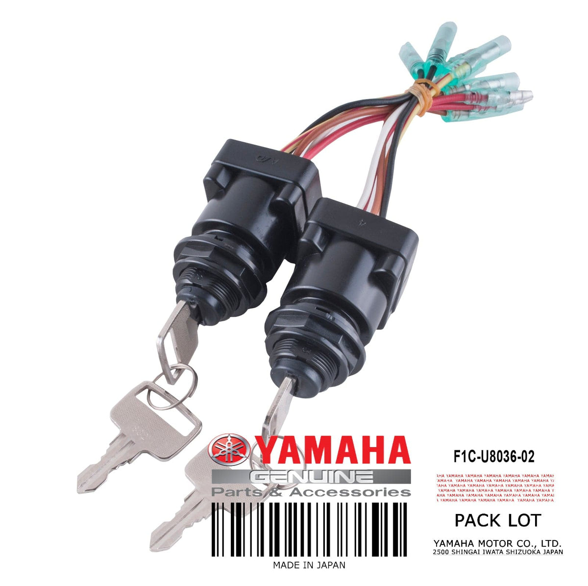 KEY SWITCH PACK ASSY NOTE
