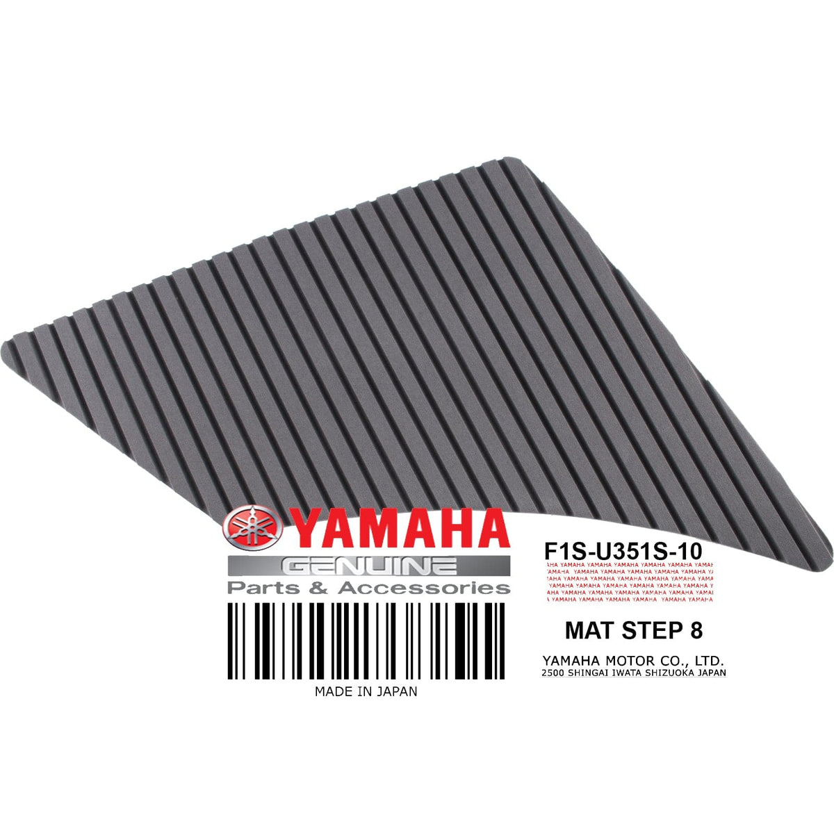 F1S-U351S-10-00 MAT STEP 8 GRAY