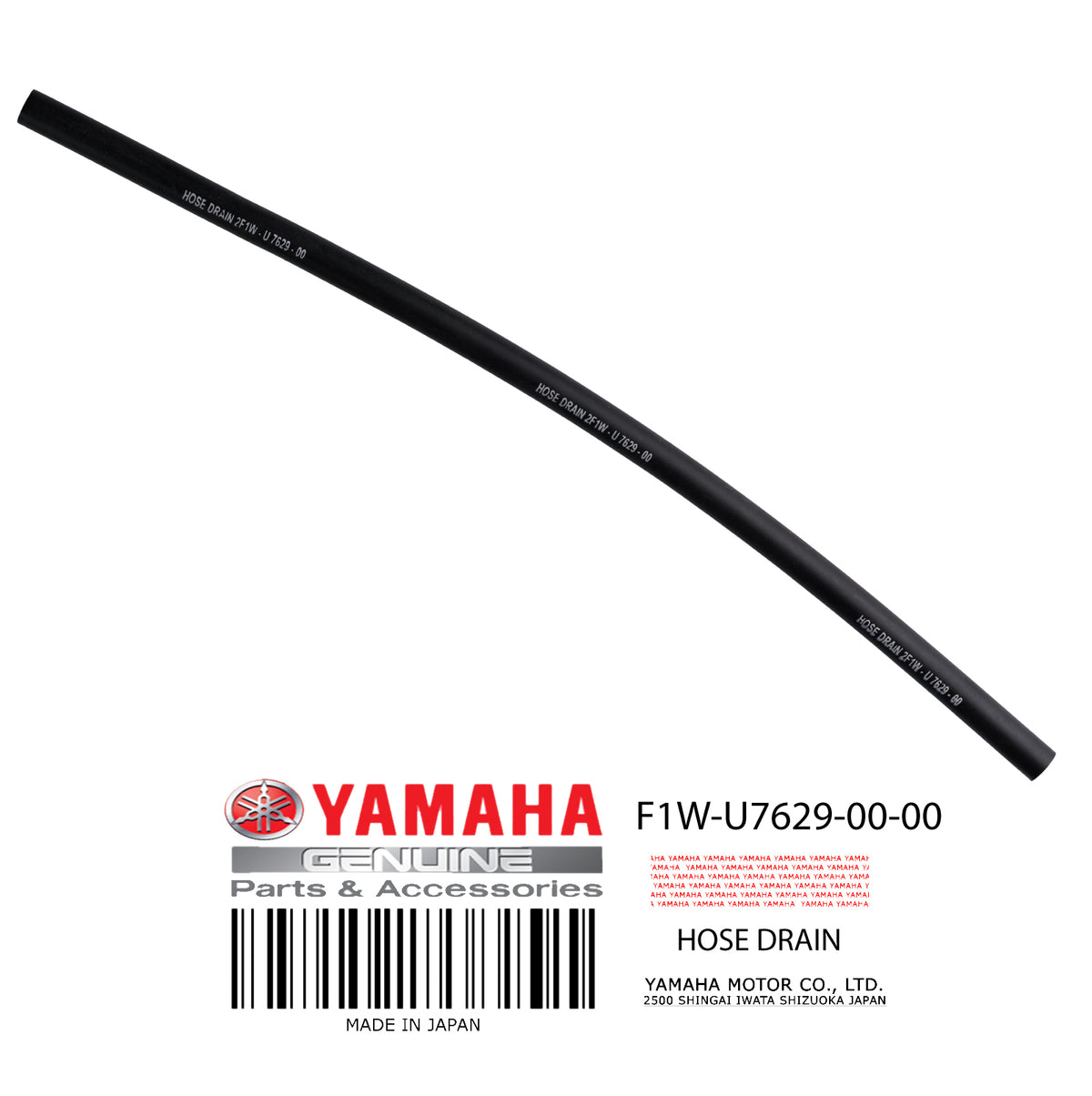 F1W-U7629-00-00 HOSE - DRAIN 2