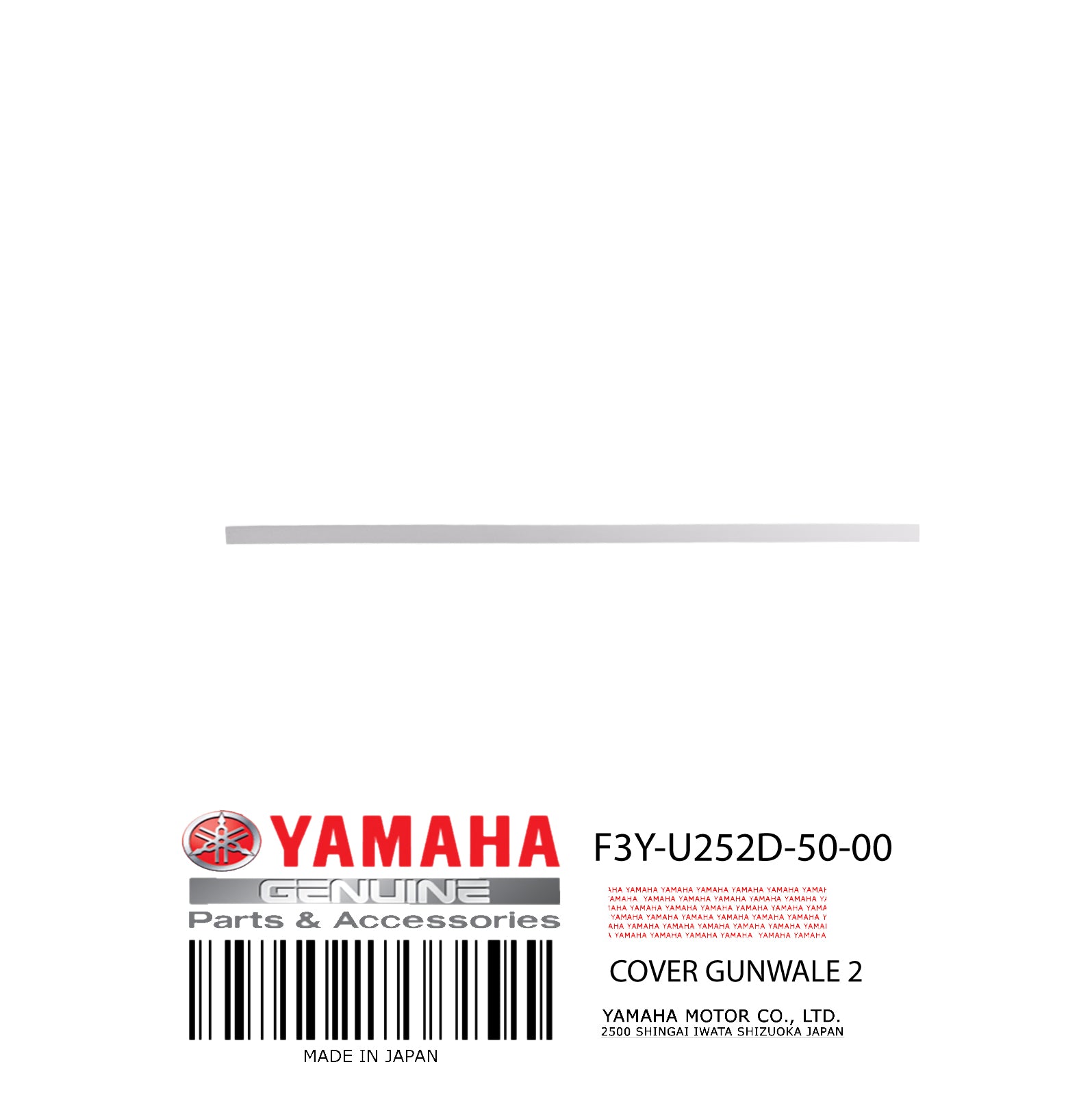 F3Y-U252D-50-00 COVER GUNWALE 2